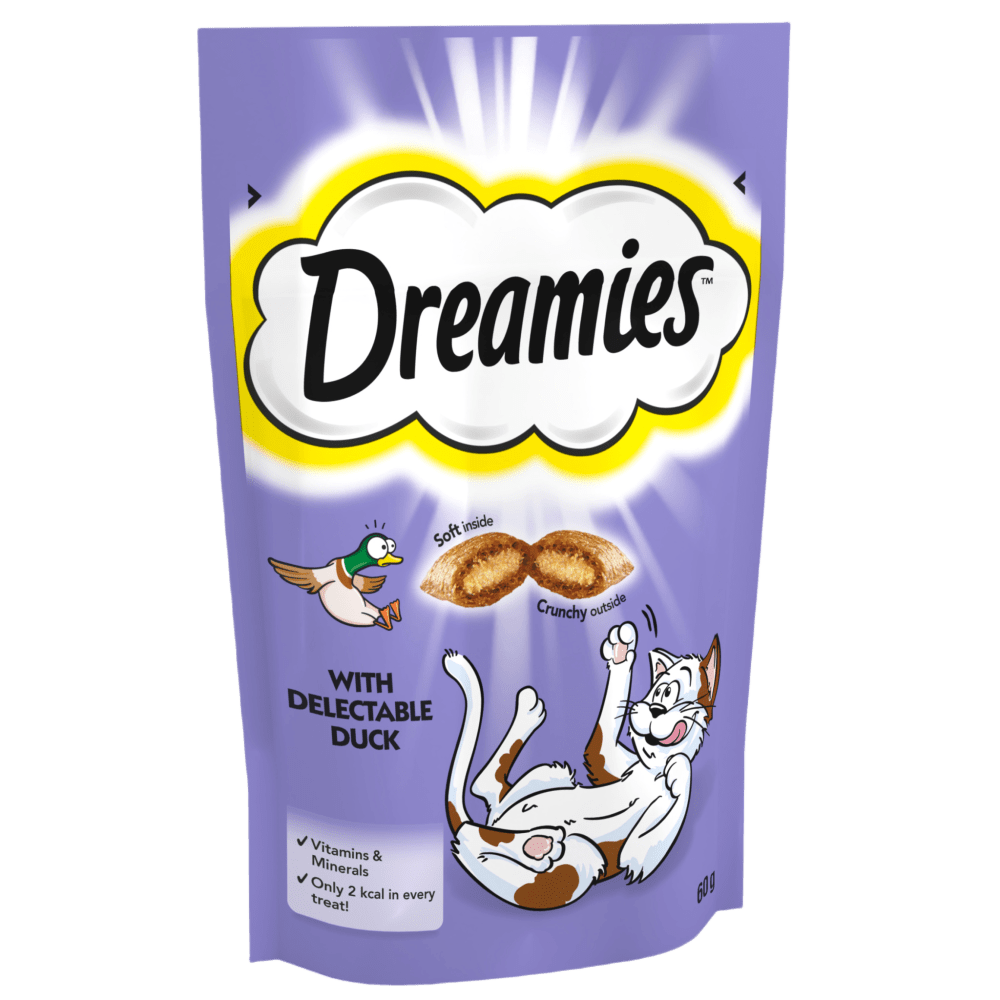 Cat Treats With Duck - brand image