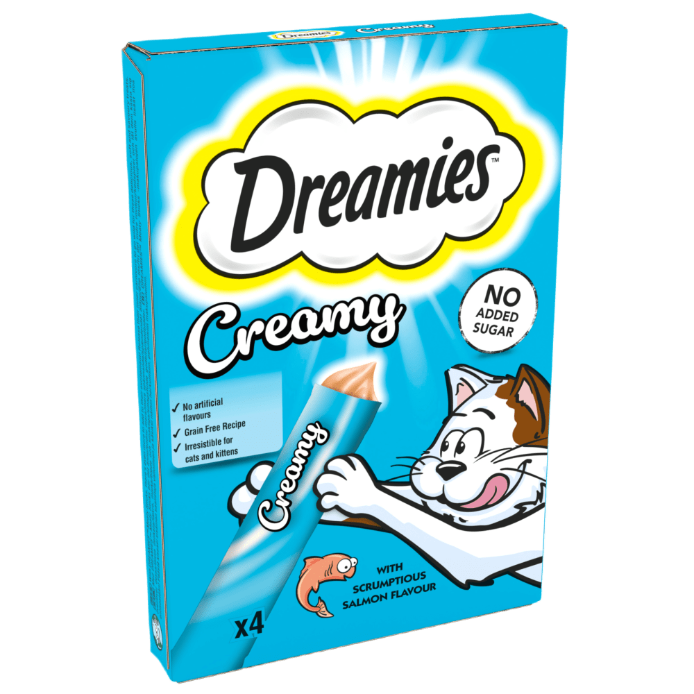 Creamy Cat Treats With Salmon Flavour - brand image