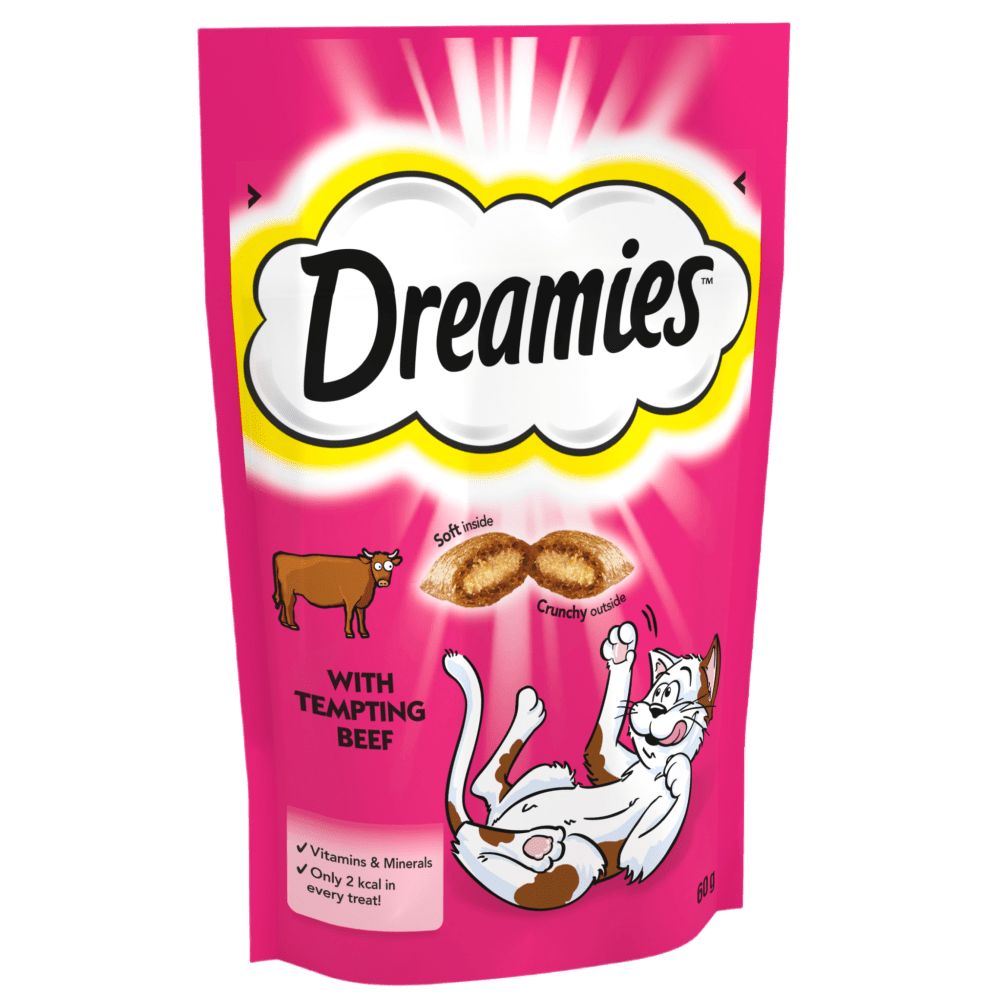 Cat Treats With Beef - brand image