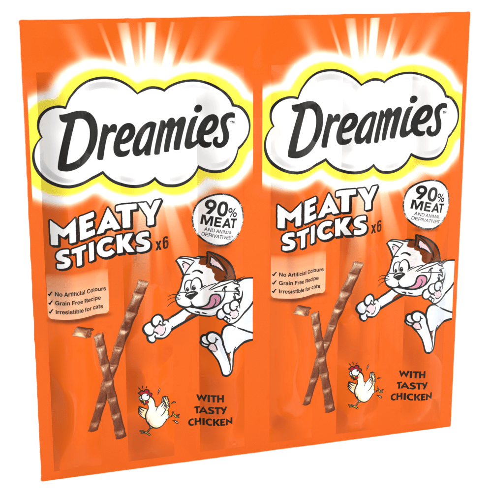 Meaty Sticks Cat Treats With Chicken - brand image