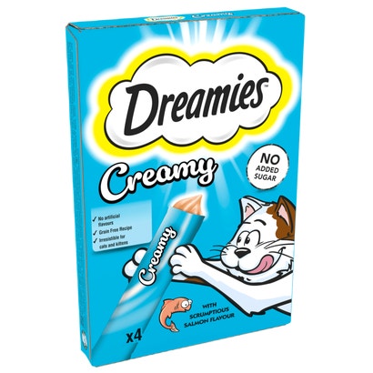 Creamy Cat Treats With Salmon Flavour - brand image