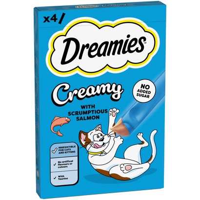 Creamy Cat Treats With Salmon Flavour - brand image
