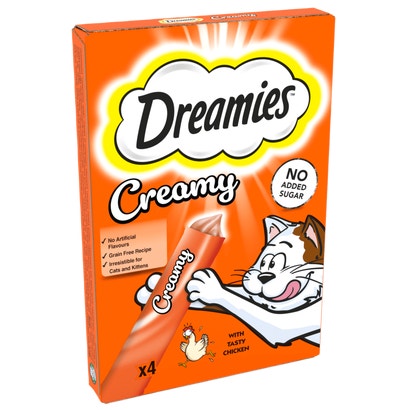 Creamy Cat Treats With Chicken - brand image